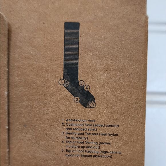 NWT Burton Kids Performance Midweight Merino Wool Socks- M/L (2-4) - Picture 5 of 6